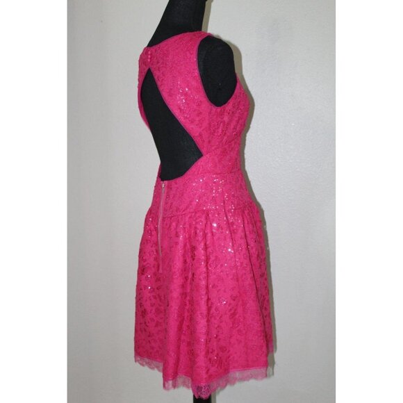 NEW BCBGMAXAZRIA  sequin legally blonde dress 6 - Picture 6 of 8